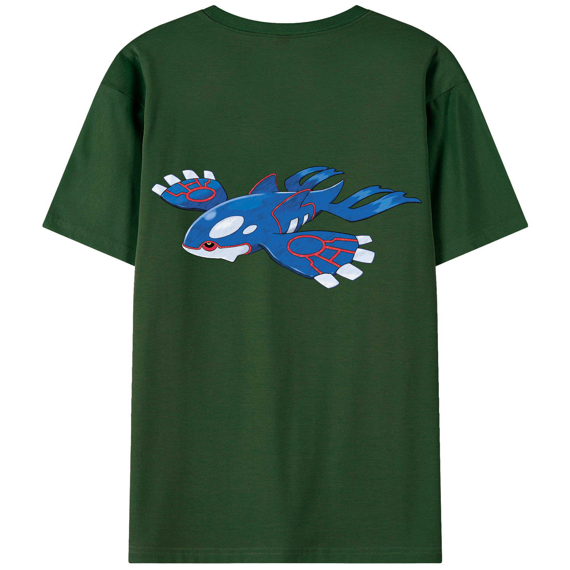 （画像用） ポケットモンスター Pokémon 綿100％半袖Tシャツ（背面プリント）